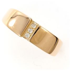 Autre Marque 18K Roségold-Ring mit Diamant