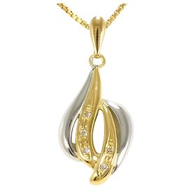 Autre Marque Collana in platino PT850 e oro giallo 18K