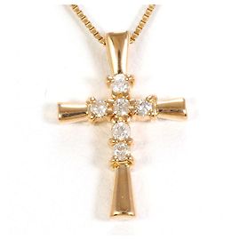 Autre Marque Collana in oro rosa 14K con diamante