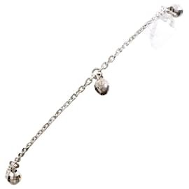 Bracciale con charm in oro bianco 18K - Autre Marque