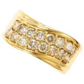 Autre Marque 18K Gelbgold Diamantring
