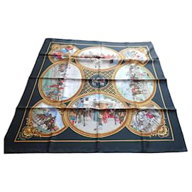 Hermès Foulard in seta "Les Trois Mousquetaires"