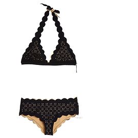 Autre Marque Marysia Maillot de Bain FR38/40 Santa Barbara Spring Black Bathing Suit M/L NWTL