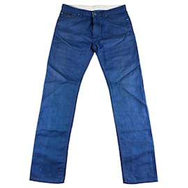 Jeans Louis Vuitton Uomo in Cotone Blu