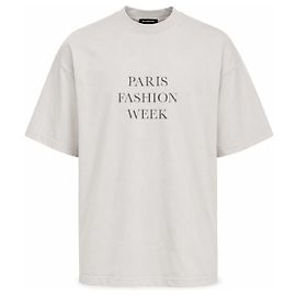 T-shirt Oversize Balenciaga Paris Fashion Week in cotone