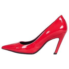Décolleté Balenciaga in vernice rossa Tacchi Taglia 36.5 Usato