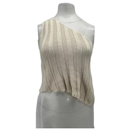 Top de algodón blanco ATTIRE Talla S - Autre Marque