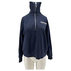 Tommy Hilfiger Pullover in Navy Blau aus Baumwolle