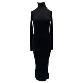 Vestido de malla negro Zadig & Voltaire