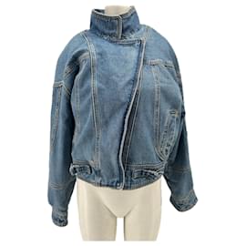 Autre Marque Chaqueta vaquera RONNY KOBO azul algodón M