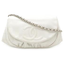Borsa a tracolla con catena portafoglio Chanel Half Moon Coco Mark