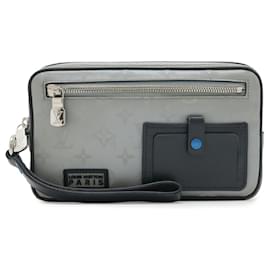 Clutch Louis Vuitton Monogram Satellite Alpha