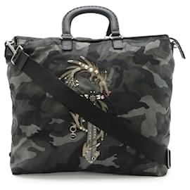 Borsa Tote a Spalla Grande Prada Camouflage