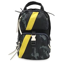 Borsa a tracolla Prada con motivo camouflage
