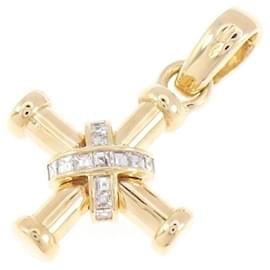 Pendente in oro giallo 18K e diamante Bvlgari - Bulgari