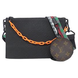Borsa Pouch Trio Monogram in pelle Taurillon Louis Vuitton M59681