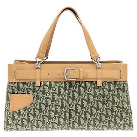 Borsa verde Christian Dior