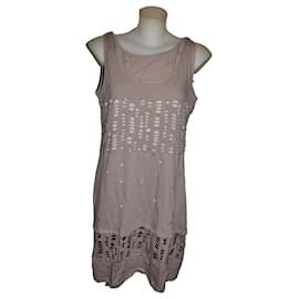 See By Chloé Vestido de Algodón Beige