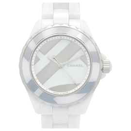 Relógio masculino de cerâmica Chanel J12 Untitled