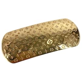 Accessorio per capelli Barrette in metallo dorato Louis Vuitton