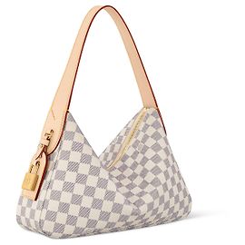 Louis Vuitton Damier Azur Slouchy PM Handtasche