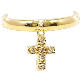Autre Marque 18K Gelbgold Diamantring
