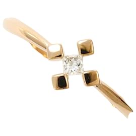 Autre Marque 18K Roségold Diamantring