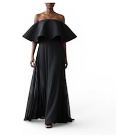Jacquemus La Robe Vela Vestido Maxi Preto