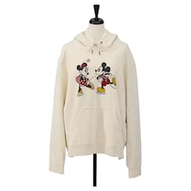 Coach CoachxDisney Parker Mickey Mouse Minnie Mouse Baumwolle L Weiß Auth 167342M