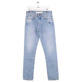 Jeans dritti blu - Off White