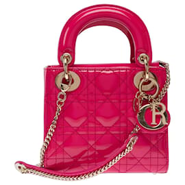 Borsa DIOR Lady Dior in Pelle Rosa - 103538