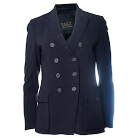 Autre Marque Pauw, blazer azul de doble botonadura