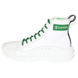 Louis Vuitton Squad Sneaker Boot 'White Green'