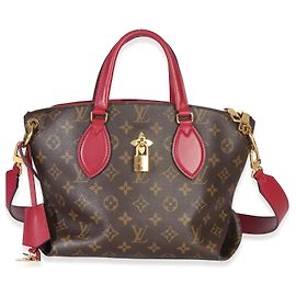 Louis Vuitton Bordeaux Monogram Canvas Flower Zipped Tote PM