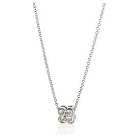 Tiffany & Co. Platin-Diamant-Lace-Anhänger