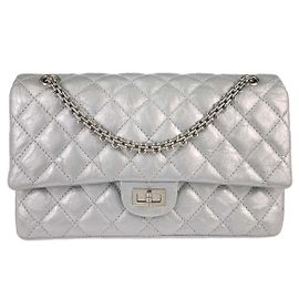 Chanel Reissue 2.55 Double Compartment Flap Quilted Aged Calfskin 225