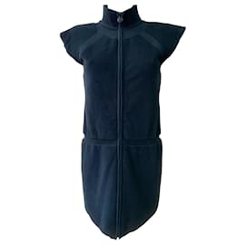 Vestido de toalla negro Chanel
