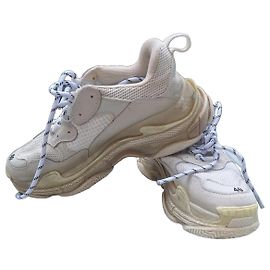 Balenciaga Triple S Sneakers Beige