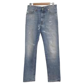 Pantalones vaqueros con parche de logotipo Gucci