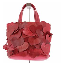 Borsa a mano Marc Jacobs in pelle rossa a cuore