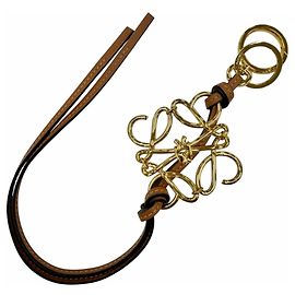 Portachiavi e charm per borsa Loewe Classic Calf Tan Anagram