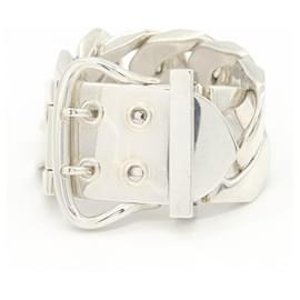 Hermes Sterling Silver Charm Bracelet - Hermès