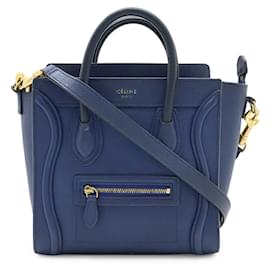 Sac à main Celine Luggage Nano Shopper en cuir - Céline