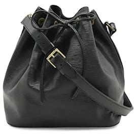 Borsa a Spalla Louis Vuitton Epi Petit Noe Nera