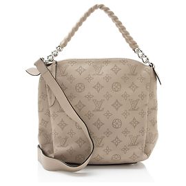 Louis Vuitton Mahina Leder Babylone Chain BB Satchel