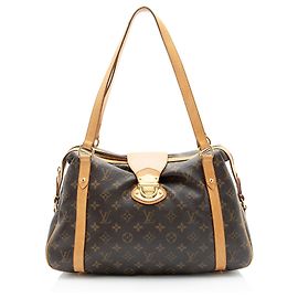 Borsa a spalla Louis Vuitton Monogram Canvas Stresa PM