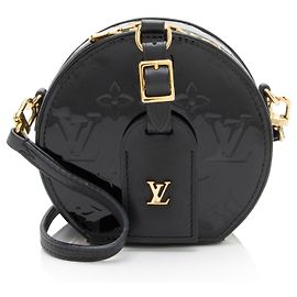 Louis Vuitton Monogram Vernis Boite Chapeau Mini Shoulder Bag