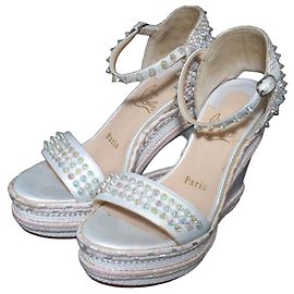 Sandali con zeppa Christian Louboutin MADMONICA 120