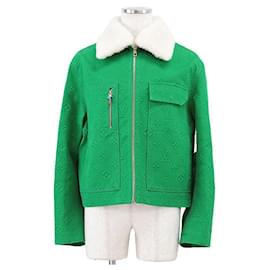 Chaqueta vaquera de mezcla de algodón Monogram Louis Vuitton