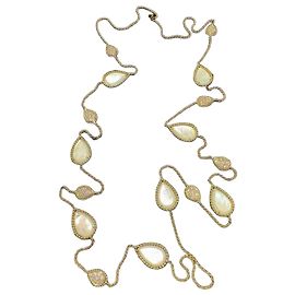 Boucheron Serpent Boheme Catena per Maglione in Madreperla